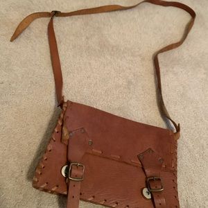 Leather purse from Ecuador